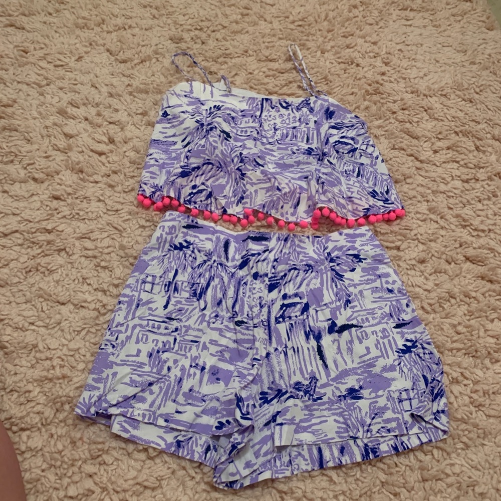 Lilly Pulitzer short and tank top set